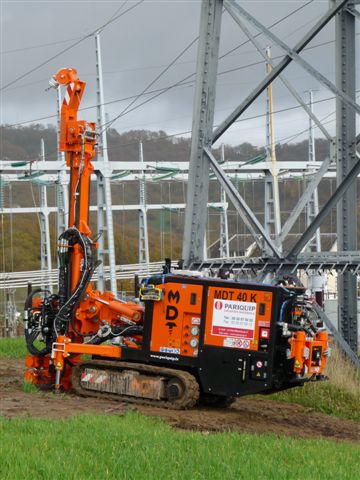 MDT 40 K chantier de fondation